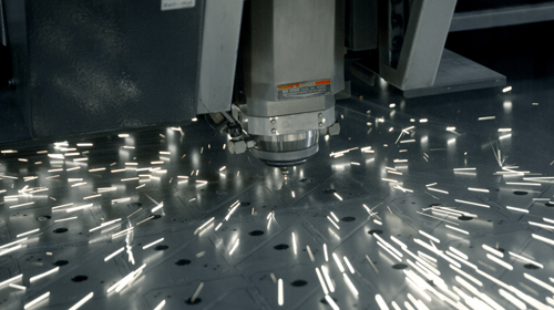Laser & pierce Cutting Process